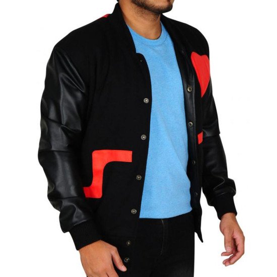 Valentine’s hot Chris Brown Bomber Jacket Perfect Valentines Gift For Men/women (M)